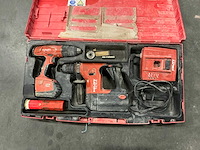 Hilti boorhamer & boormachine met koffer en acculader