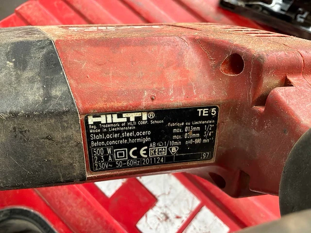 Hilti boormachine & decoupeerzaag - afbeelding 4 van  10