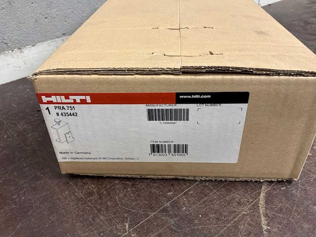 Hilti bouwplank ontvanger houder pra 751 (3x) - afbeelding 5 van  6