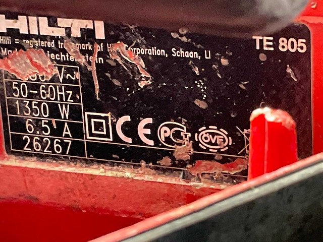 Hilti breekhamer (2x) - afbeelding 3 van  6