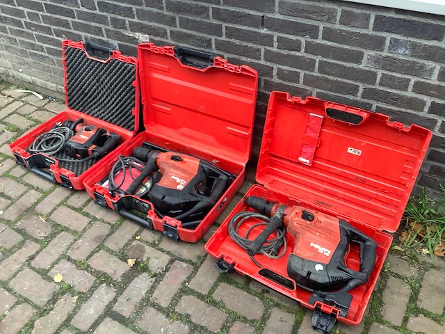 Hilti breekhamer (3x) - afbeelding 1 van  5