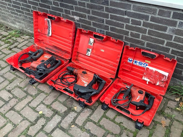 Hilti breekhamer (3x) - afbeelding 1 van  5