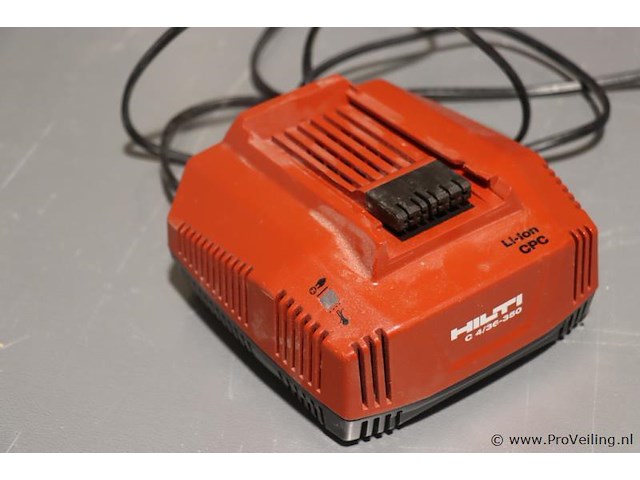 Hilti c 4/36-350 oplaadstation - afbeelding 1 van  3