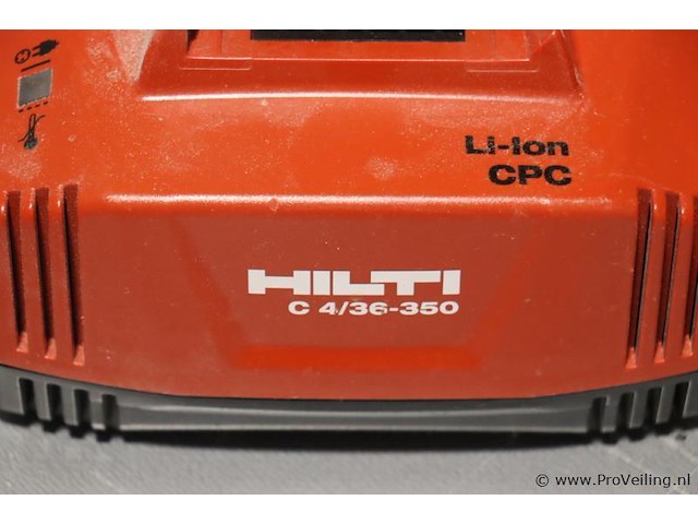 Hilti c 4/36-350 oplaadstation - afbeelding 2 van  3