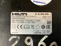 Hilti c 4/36-90 accu lader - afbeelding 4 van  4