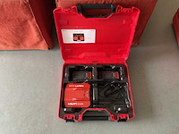 Hilti c 6-22 + b22-85 nuron accu's en lader - afbeelding 1 van  4