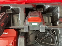 Hilti c 6-22 + b22-85 nuron accu's en lader - afbeelding 3 van  4