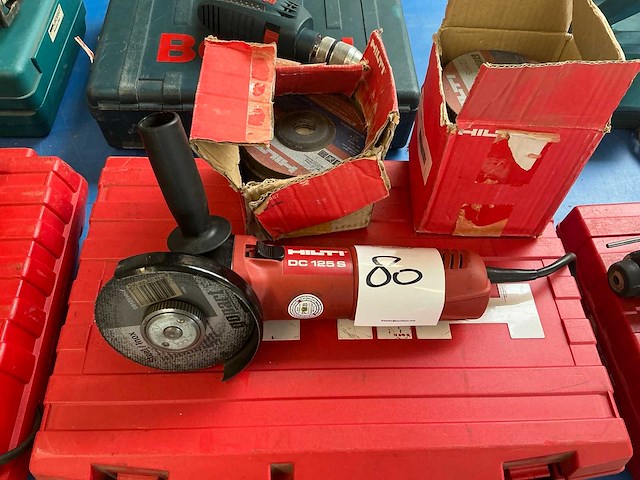 Hilti dc 125s haakse slijpmachine - afbeelding 1 van  1