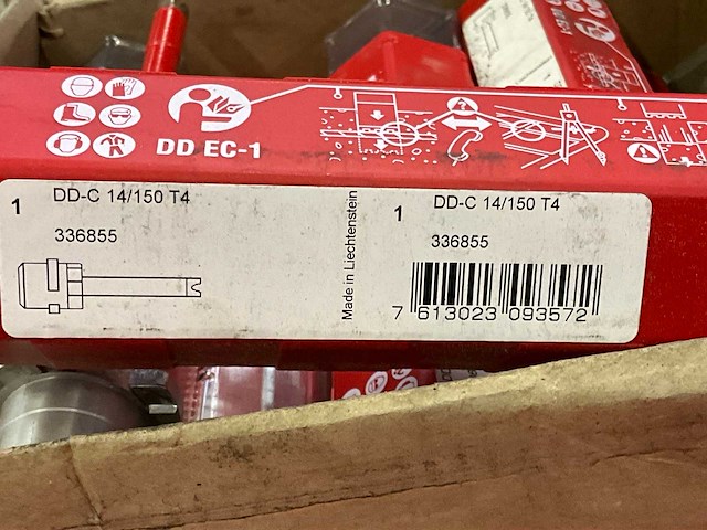 Hilti dd ec-1 diamantboormachine - afbeelding 8 van  9