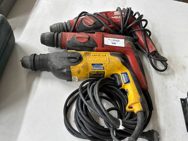Hilti / dewalt boormachine (3x) - afbeelding 2 van  2