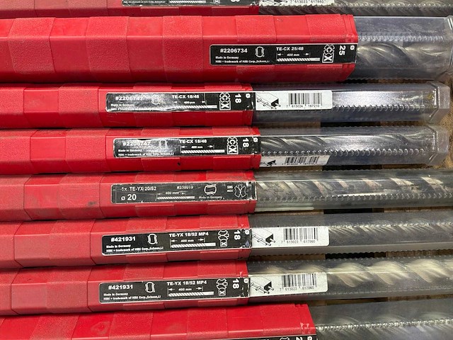 Hilti diverse hamerboren (32x) - afbeelding 2 van  14