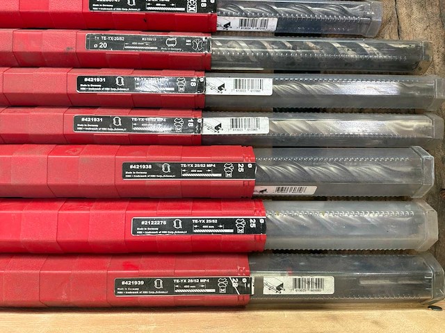 Hilti diverse hamerboren (32x) - afbeelding 14 van  14