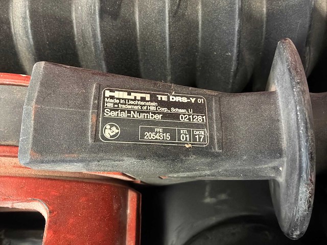Hilti drs-y stofafzuigset voor de te 70-atc - afbeelding 1 van  2