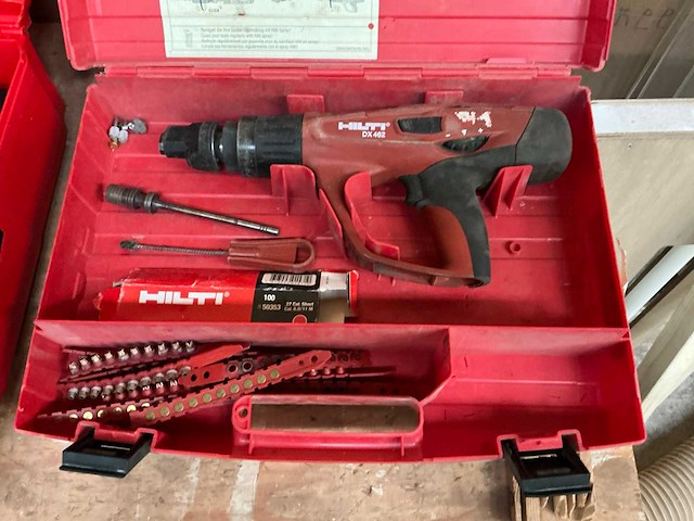 Hilti dx 462 schiethamer - afbeelding 2 van  4