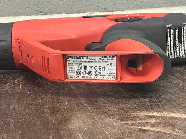 Hilti dx 5 kruitschiethamer - afbeelding 4 van  10