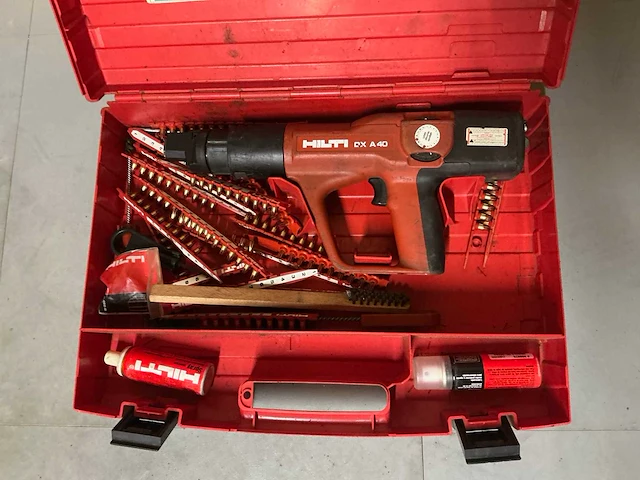 Hilti dx a40 semi-automatische kruitschiethamer - afbeelding 2 van  4
