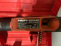 Hilti dx a40 semi-automatische kruitschiethamer - afbeelding 3 van  4