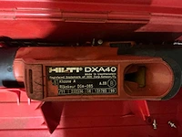 Hilti dx a40 semi-automatische kruitschiethamer - afbeelding 2 van  4