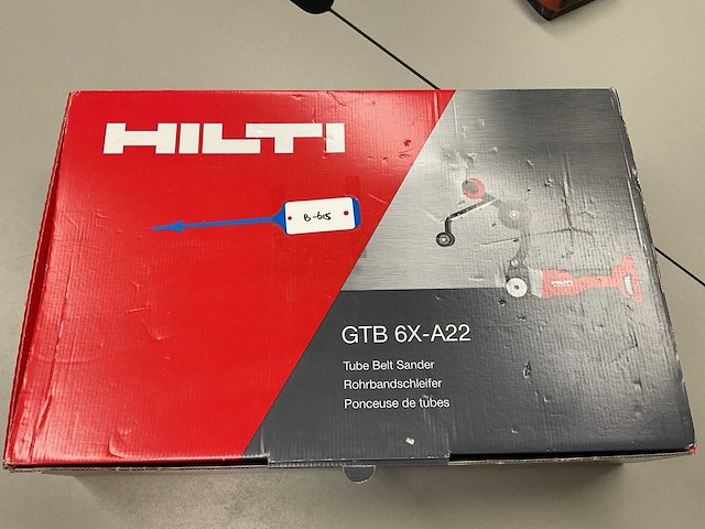 Hilti gtb 6x-a22 buisbandslijper - afbeelding 3 van  3