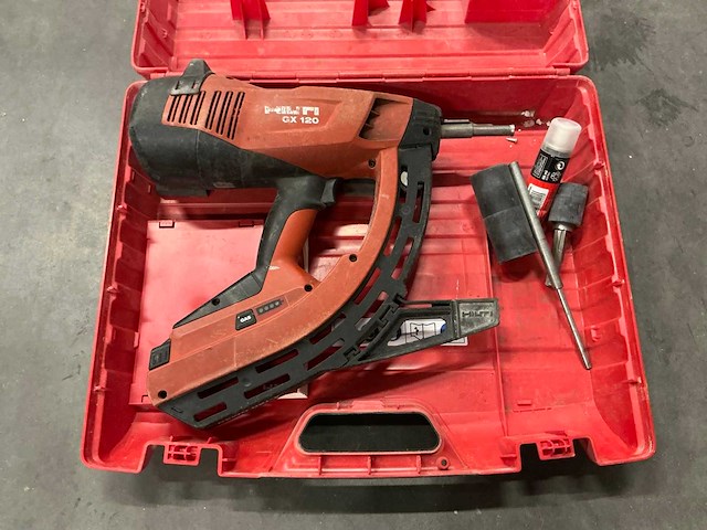 Hilti gx 120 gas tacker met koffer - afbeelding 1 van  3