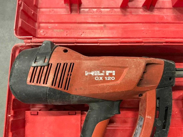 Hilti gx 120 gas tacker met koffer - afbeelding 2 van  3