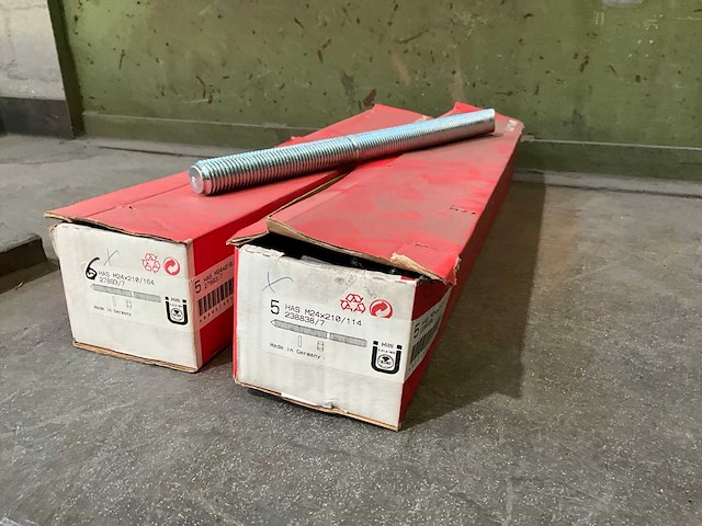 Hilti has m24x210mm ankerstang (10x) - afbeelding 2 van  6