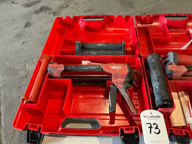 Hilti hdm500 mortelspuit (2x) - afbeelding 2 van  3