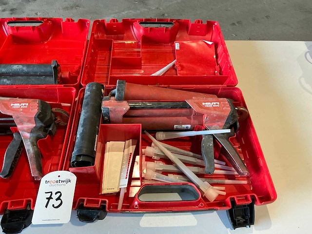 Hilti hdm500 mortelspuit (2x) - afbeelding 3 van  3