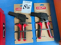 Hilti hollewandplug tang (2x)