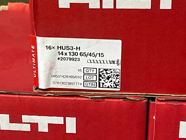 Hilti hus3-h betonschroefanker (48x) - afbeelding 5 van  5