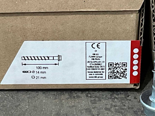 Hilti hush4-h betonschroefanker (32x) - afbeelding 3 van  4