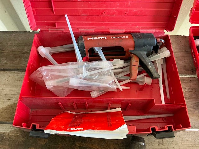 Hilti md2000 kitpistool met div. toebehoren - afbeelding 3 van  3