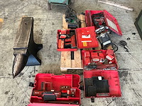 Hilti, metabo en elu overig handgereedschap en aambeeld (6x) - afbeelding 5 van  11