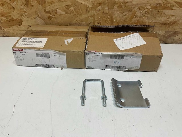 Hilti mqt-21-41 draagbalkklem (20x) - afbeelding 1 van  4