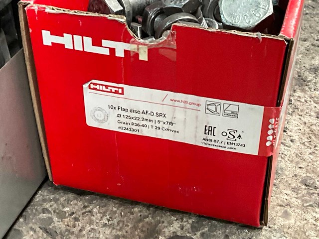 Hilti partij diversen bouten en moeren - afbeelding 5 van  8