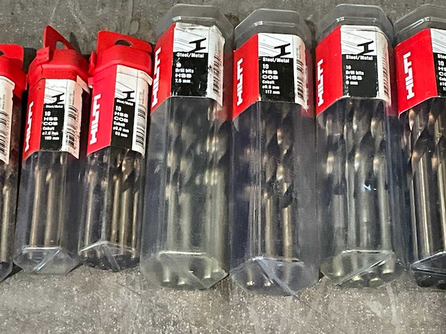 Hilti partij hss cob boren (90x) - afbeelding 8 van  10