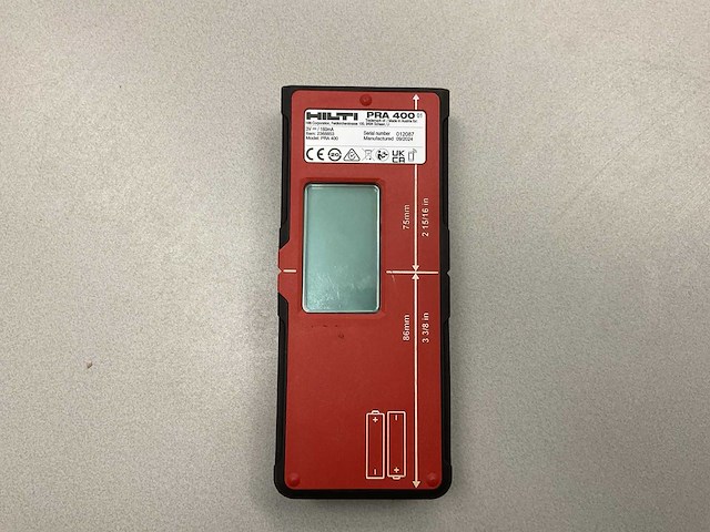 Hilti pra 400 hand ontvanger - afbeelding 2 van  2