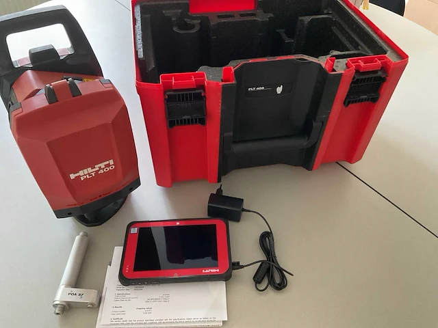 Hilti ptl 400+ plc 400 lay-outtablet total station - afbeelding 1 van  11
