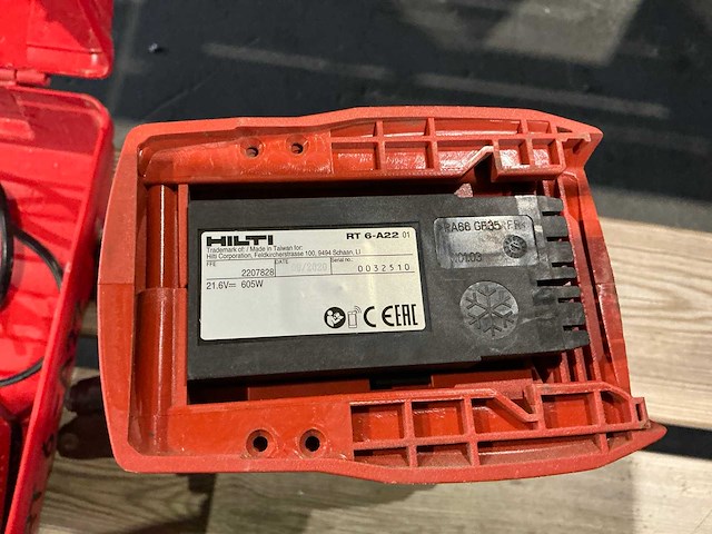 Hilti rt 6-a22 popnagelpistool op accu - afbeelding 5 van  5