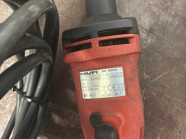 Hilti sd 5000 gipsplaatschroefmachine - afbeelding 4 van  4
