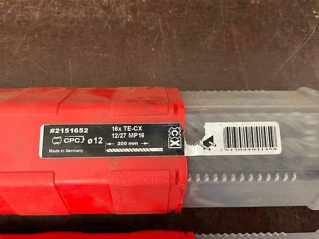 Hilti sds te-cx bits, boren en beitels (13x) - afbeelding 4 van  8