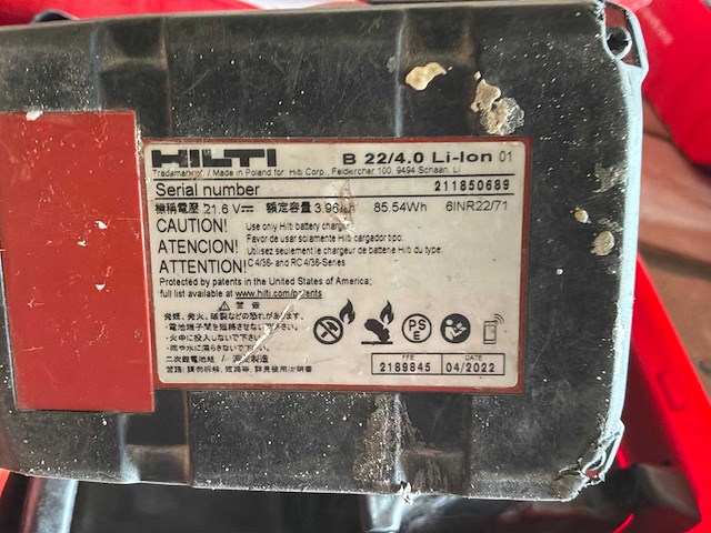 Hilti sf 4-a22 boormachine - afbeelding 4 van  4