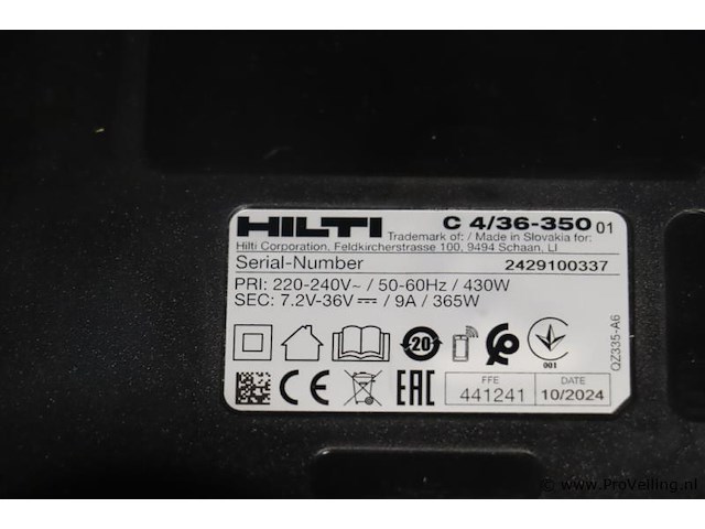 Hilti sf 6-a22 accu-boor- en schroefmachine, 21.6v - afbeelding 4 van  12
