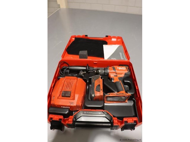 Hilti sf 6-a22 accu-boor- en schroefmachine, 21.6v - afbeelding 7 van  12