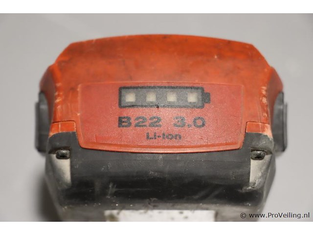 Hilti sf 6-a22 accu-boor- en schroefmachine, 21.6v - afbeelding 12 van  12