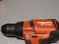 Hilti sf 6-a22 accu-boor- en schroefmachine, 21.6v - afbeelding 7 van  10