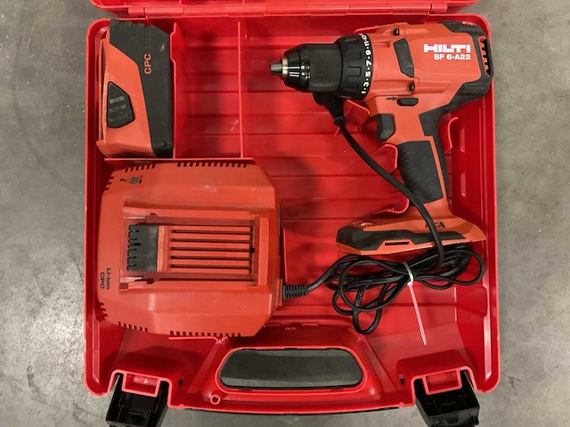 Hilti sf 6-a22 boor-/schroefmachine - afbeelding 2 van  4