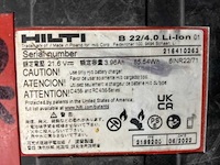 Hilti sf 6-a22 boormachine - afbeelding 3 van  3