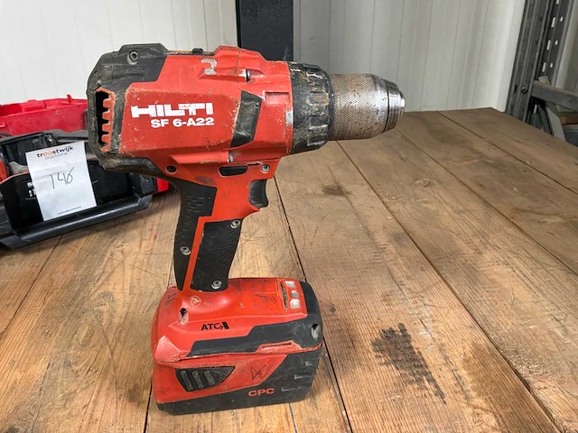Hilti sf a-a22 boormachine - afbeelding 2 van  4