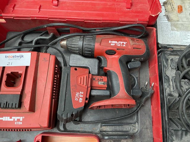 Hilti sf121-a boormachine - afbeelding 2 van  4